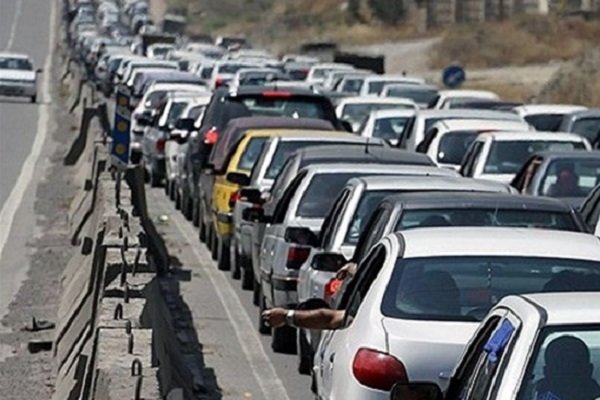 ترافیک سنگین در محورهای مهران/ بروز پدیده گردوخاک در خوزستان