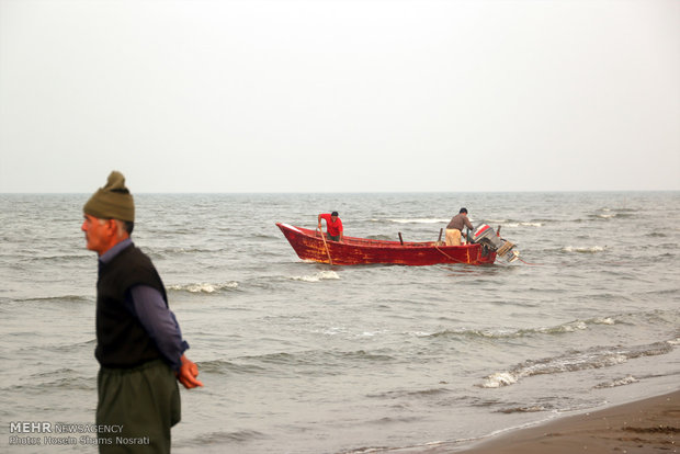 Fishing season in Gilan