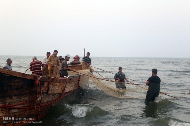 Fishing season in Gilan