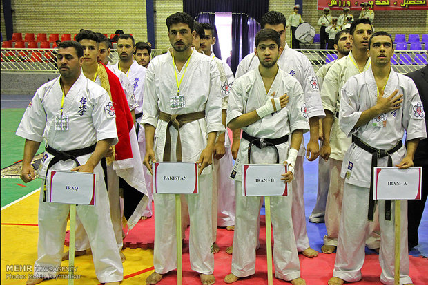 International Kyokushin Kaikan competition in Sanandaj