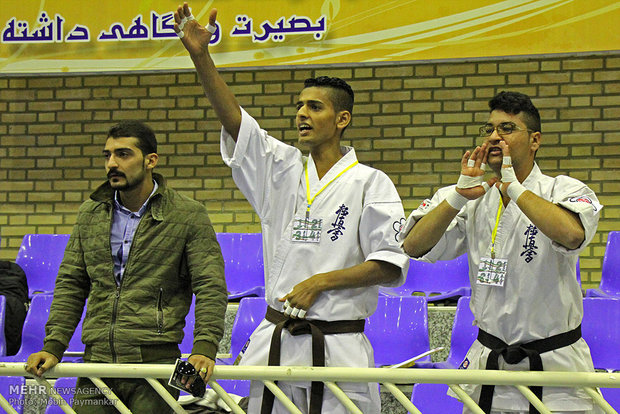 International Kyokushin Kaikan competition in Sanandaj