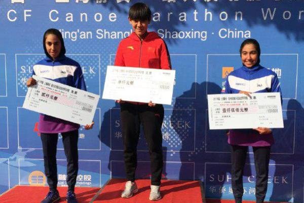 Iranian sisters bag 2 medals at 2017 ICF Canoe Marathon