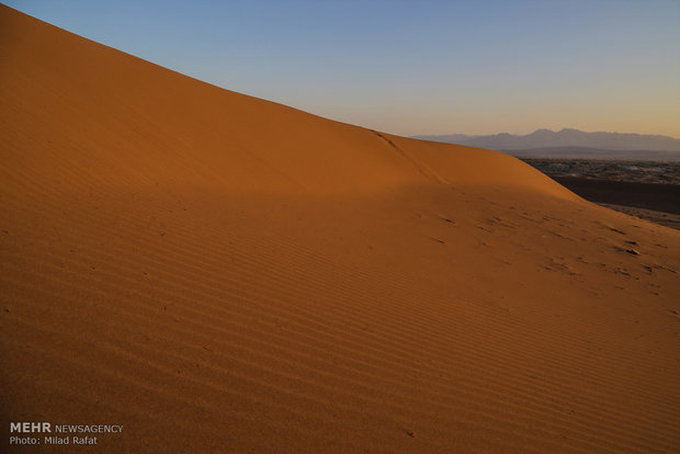 Beauty of desert; central Iran lowlands in frames 