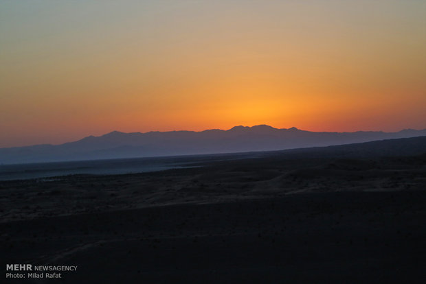 Beauty of desert; central Iran lowlands in frames 