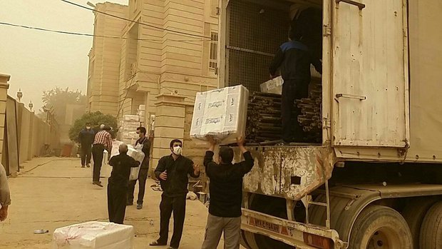 موکب خادمین حسینیه اعظم زنجان در سامرا مستقر شد