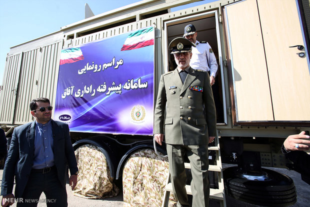 Iran launches homemade Afagh Radar System