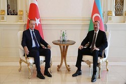 Erdoğan ile Aliyev ile bir araya geldi