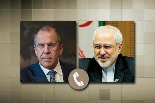 Iranian, Russian FMs hold phone talks