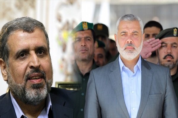 گفتگوی تلفنی سران حماس وجهاد اسلامی درباره حمله صهیونیستها به غزه