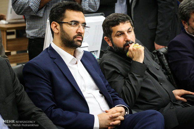 بازدید محمدجواد آذری جهرمی وزیر ارتباطات از پایانه مرزی شلمچه