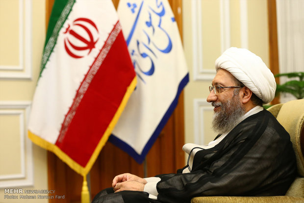 Heads of Iran’s trio branches of power meet