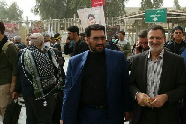 رئیس سازمان حج و زیارت کشور وارد مرز مهران شد