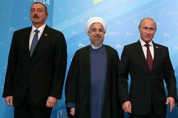 Rouhani, Putin, Aliyev to meet in Tehran, on Wed.