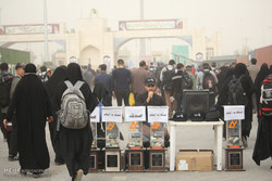 افزایش حضور زائران اربعین در پایانه مرزی مهران