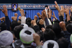 دیدار دانش‌آموزان و دانشجویان با رهبر معظم انقلاب اسلامی