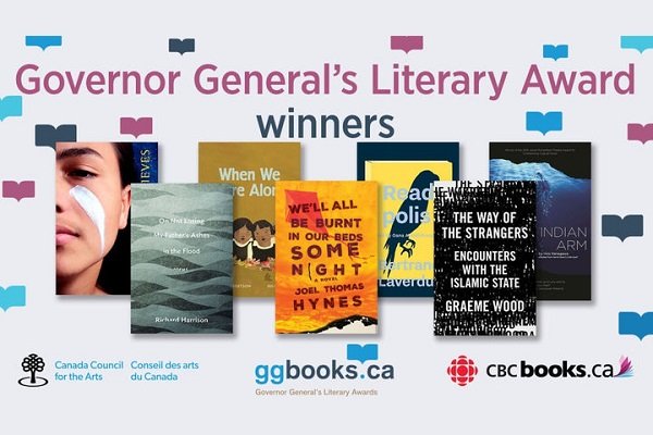 برندگان مهمترین جوایز ادبی کانادا معرفی شدند
