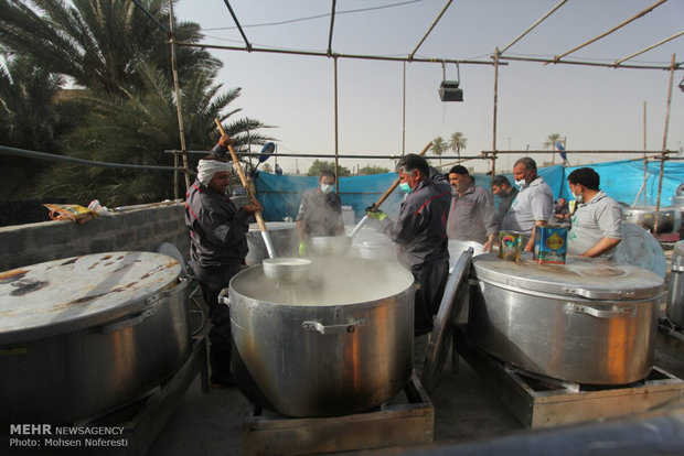 خادمین و موکب داران خراسان جنوبی در کاظمین