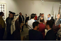 بازدید مهمانان خارجی نمایشگاه مطبوعات از موزه هنرهای معاصر