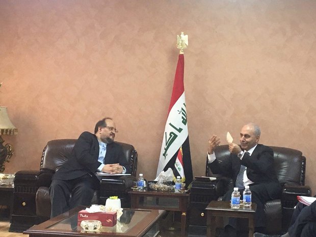 Industry min. meets with senior Iraqi officials