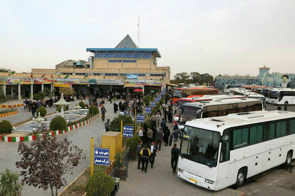 ۶۸۵۰زائر با ناوگان حمل و نقل عمومی مسافربری قزوین عازم کربلا شدند