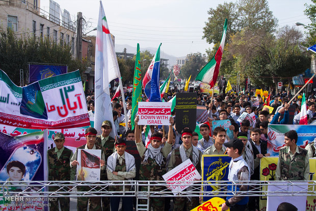 راهپیمایی روز 13 آبان