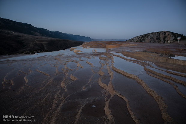 Badab-e Surt, Iran's terraced hot springs