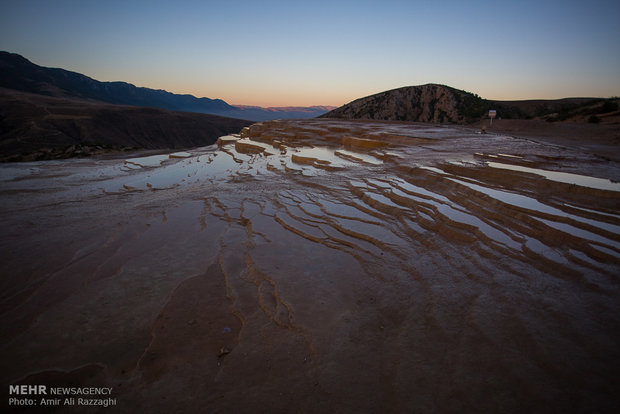 Badab-e Surt, Iran's terraced hot springs