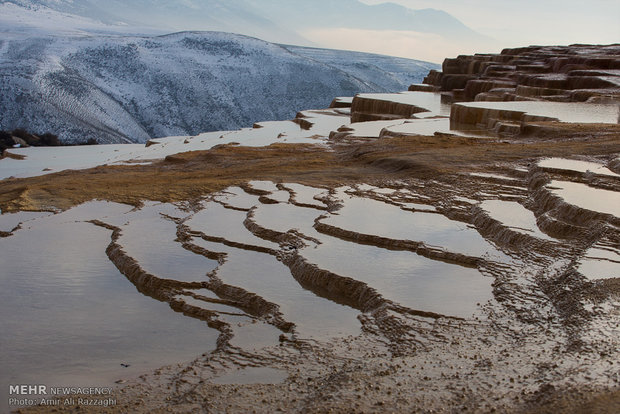 Badab-e Surt, Iran's terraced hot springs