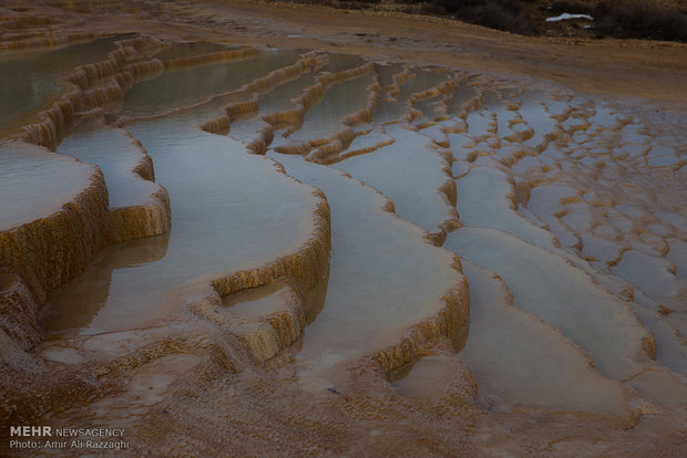 Badab-e Surt, Iran's terraced hot springs