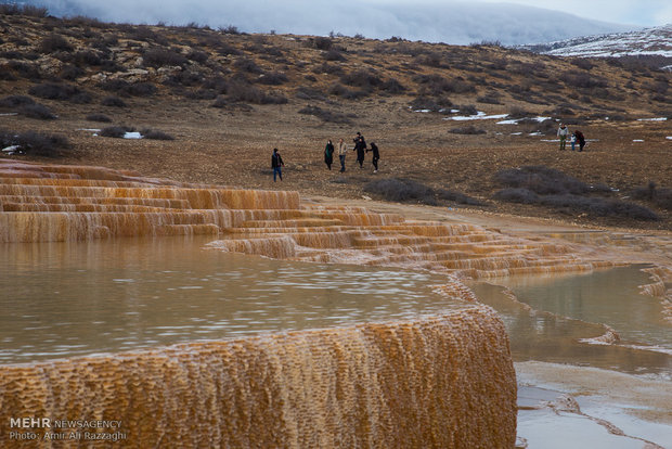 Badab-e Surt, Iran's terraced hot springs