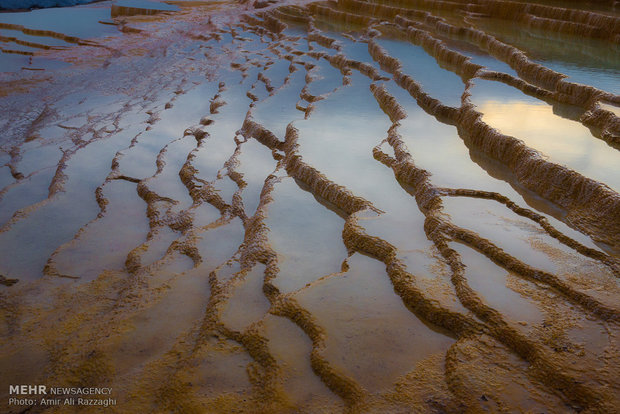 Badab-e Surt, Iran's terraced hot springs