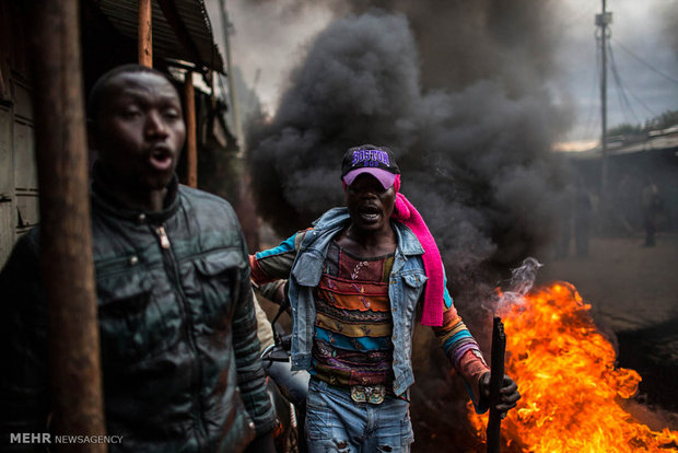 Kenya'daki şiddet ve çatışmadan kareler