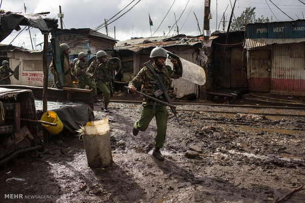 Kenya'daki şiddet ve çatışmadan kareler