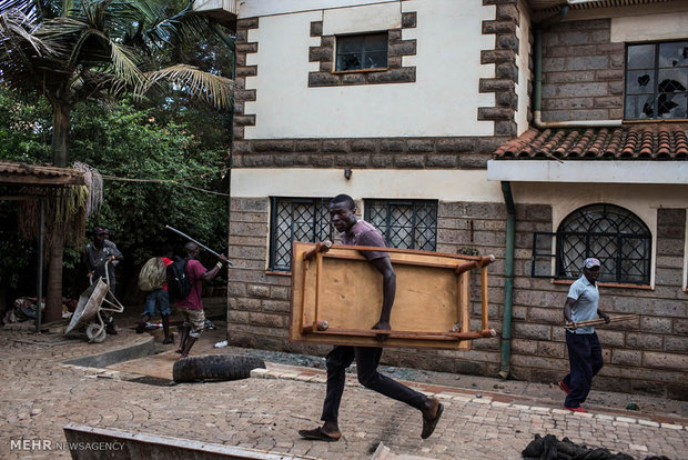 Kenya'daki şiddet ve çatışmadan kareler