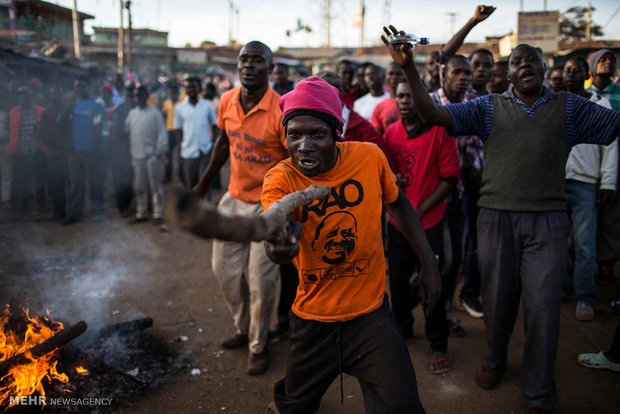 Kenya'daki şiddet ve çatışmadan kareler