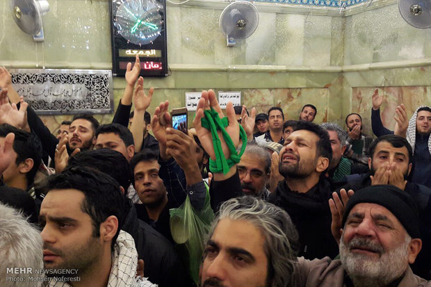 الزوار الإيرانيون في مدينة سامراء 