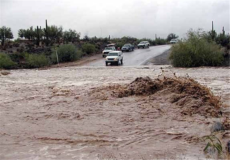 باد و باران کشور را فرا می‌گیرد - سیلابی شدن رودها