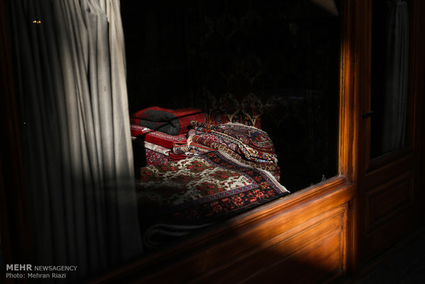 Tehran carpet market in grand bazaar