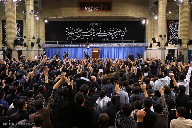 Leader attends Arbaeen mourning ceremony in Tehran