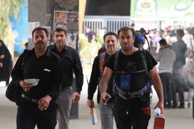 بازگشت روان زائران اربعین حسینی به کشور از مرز مهران