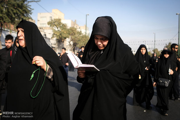 إقامة مراسم ذكرى اربعينة الإمام الحسين (ع) في العاصمة طهران