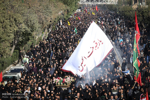 إقامة مراسم ذكرى اربعينة الإمام الحسين (ع) في العاصمة طهران