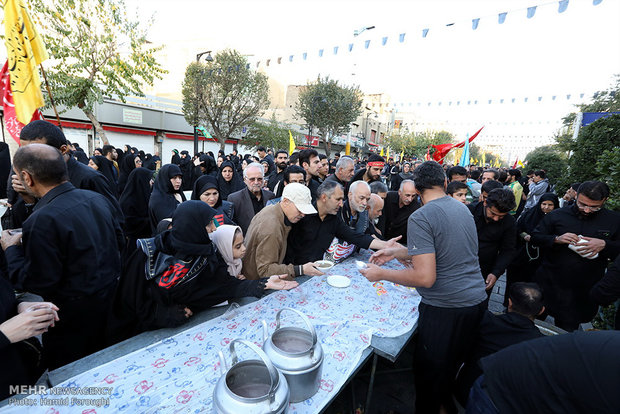 راهپیمایی بزرگ اربعین در تهران