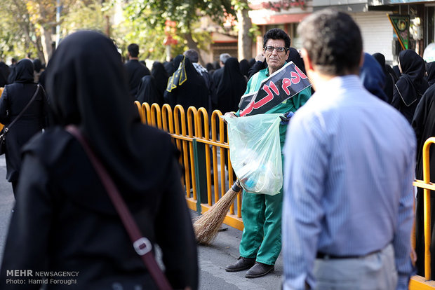 راهپیمایی بزرگ اربعین در تهران