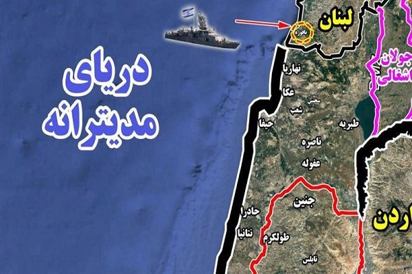 ⁣تجاوز دو کشتی جنگی صهیونیستی به آب های لبنان