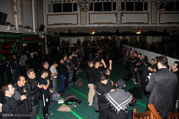 Arbaeen mourning ceremony in England