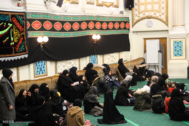 Arbaeen mourning ceremony in England