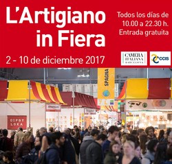 A poster for the 22nd International Craft Selling Exhibition (L’Artigiano in Fiera)