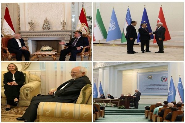 Zarif, Orta Asya ziyareti ardından İran'a geri döndü