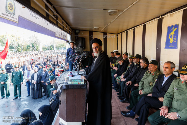 تشییع پیکر مطهر شهید مدافع حرم «وحید فرهنگی والا» در تبریز